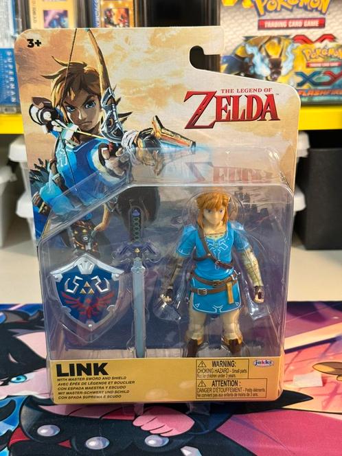The Legend of Zelda - Link Master Sword Shield Action Figure, Verzamelen, Poppetjes en Figuurtjes, Nieuw, Ophalen of Verzenden