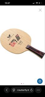 Gevraagd: Butterfly Korbel SK7 Recht Handvat, Sport en Fitness, Tafeltennis, Ophalen of Verzenden, Gebruikt, Net, Batje(s) of Balletje(s)