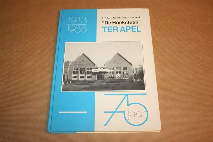 Gedenkboek Basisschool De Hoeksteen Ter Apel 1988, Boeken, Geschiedenis | Stad en Regio, Zo goed als nieuw, Ophalen of Verzenden