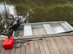 Platbodem 6pk 4takt, Watersport en Boten, Bootonderdelen, Ophalen, Zo goed als nieuw, Motor en Techniek, Motorboot