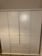 JYSK Kledingkast FREDENSBORG 183x200 wit, Huis en Inrichting, Ophalen, Kunststof, Zo goed als nieuw, 200 cm of meer