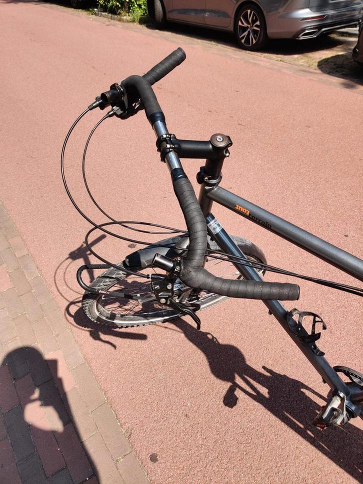 Tout Terrain Stalen Fiets - Maat M - Avontuurlijk!, Fietsen en Brommers, Fietsen | Heren | Herenfietsen, Gebruikt, Overige merken