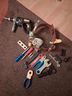 Gereedschapsset met Gereedschapsriem 🌼 en Boormachine, Kinderen en Baby's, Ophalen of Verzenden, Zo goed als nieuw