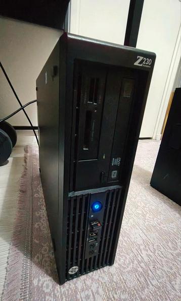 HP Z230 Workstation - i7 16gb ram 256 GB ssd 1 TB HDD beschikbaar voor biedingen