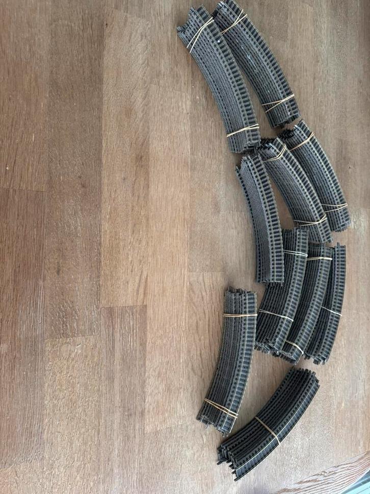 Fleischmann Profirails bocht no 6120 gelijkstroom zie tekst, Hobby en Vrije tijd, Modeltreinen | H0, Zo goed als nieuw, Rails