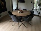 6x Eetkamerstoel Kinko – Jesper Home – Zo goed als nieuw, Huis en Inrichting, Stoelen, Ophalen, Zo goed als nieuw, Metaal, Vijf, Zes of meer stoelen