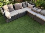 Loungeset, Ophalen, 5 zitplaatsen, Kunststof, Gebruikt