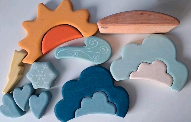 Grimm's Weer Set, grimms, Kinderen en Baby's, Speelgoed | Houten speelgoed, Gebruikt, Ophalen of Verzenden