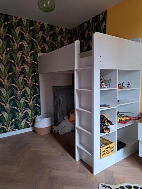 Smastad hoogslaper in goede conditie, Kinderen en Baby's, Kinderkamer | Stapelbedden en Hoogslapers, Hoogslaper, Ophalen