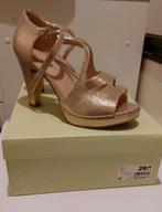 Graceland Gouden Sandalettes Hakken Maat 37, Kleding | Dames, Overige kleuren, Ophalen of Verzenden, Zo goed als nieuw, Graceland
