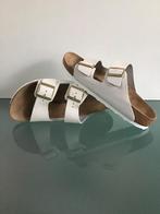 GRATIS VERZENDEN | BIRKENSTOCK Nieuwe witte slippers 41, Kleding | Dames, Schoenen, Slippers, Verzenden, Wit, Nieuw