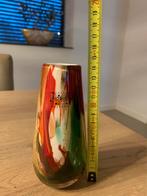 Glazen vaas van Fidrio, hoogte 14 cm, Huis en Inrichting, Overige kleuren, Ophalen of Verzenden, Minder dan 50 cm, Glas