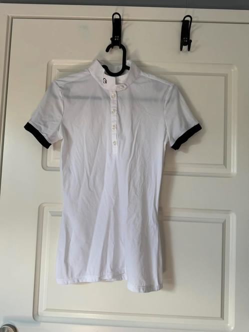 NIEUW Ego7 wedstrijdshirt wit maat S, Dieren en Toebehoren, Paardrijkleding, Nieuw, Dames, Bovenkleding, Ophalen of Verzenden