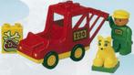 Duplo 2661 dierentransport, Kinderen en Baby's, Speelgoed | Duplo en Lego, Complete set, Duplo, Gebruikt, Ophalen of Verzenden