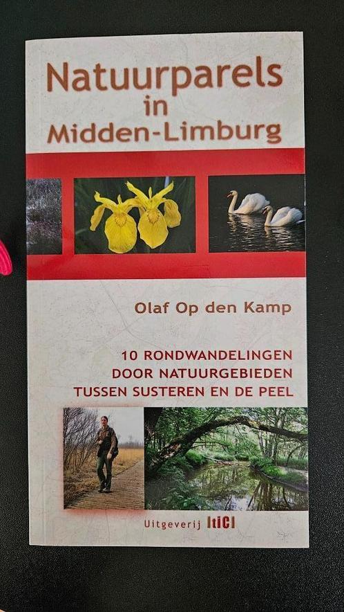 boek 'Natuurparels in Midden Limburg', Boeken, Reisgidsen, Zo goed als nieuw, Fiets- of Wandelgids, Benelux, Overige merken, Ophalen of Verzenden