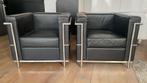 Twee fraaie fauteuils in LC2-stijl, Gebruikt, NVT, Ophalen, NVT