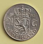Zilveren Juliana Rijksdaalder uit 1962, Postzegels en Munten, Munten | Nederland, Koningin Juliana, Zilver, Ophalen of Verzenden