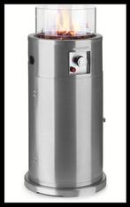 Vuurtafel-vuurzuil met glazen ombouw en beschermingshoes, Tuin en Terras, Vuurtafels, Ophalen, Nieuw