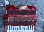 Vintage accordeon - cantulia senorita 72 Bas, Muziek en Instrumenten, Accordeons, Overige merken, Gebruikt, 120-bas, Ophalen