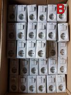 Partij nieuwe Stopcontacten & Schakelmateriaal, Doe-het-zelf en Verbouw, Elektra en Kabels, Ophalen, Nieuw, Stopcontact