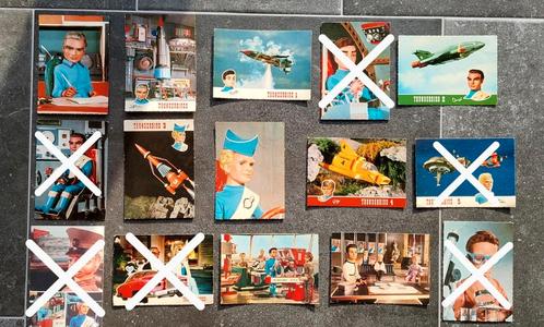 Thunderbirds Ansichtkaart (9 stuks, ook los te koop), Verzamelen, Speelgoed, Zo goed als nieuw, Ophalen of Verzenden