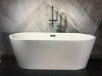 Vrijstand Design bad 170/ WIT glans met koper kraan (NIEUW), Huis en Inrichting, Badkamer | Complete badkamers, Ophalen, Nieuw