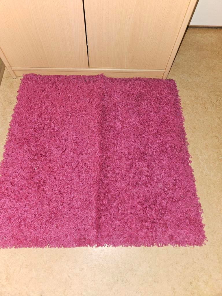 Kleed/tapijt roze 80x80 cm, Ophalen, 50 tot 100 cm, Overige kleuren, Vierkant