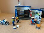 Playmobil politiebureau en boevenbus, Kinderen en Baby's, Speelgoed | Playmobil, Ophalen, Gebruikt
