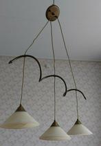 ZGAN!Prachtige,smaakvolle hanglamp met 3 schalen.Verstelbaar, Huis en Inrichting, Lampen | Hanglampen, Ophalen of Verzenden, Zo goed als nieuw