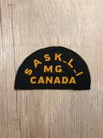 Saskatoon Light Infantry canvas embleem, Verzamelen, Militaria | Tweede Wereldoorlog, Ophalen of Verzenden