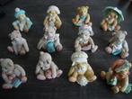 18 stuks Gebruikte Cherished Teddies, diverse series, Ophalen, Gebruikt, Beeldje, Cherished Teddies