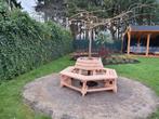 BOOMBANK RUSTIEK douglas hout tuinbank om boom, Tuin en Terras, Tuinbanken, Nieuw, Ophalen of Verzenden, Hout