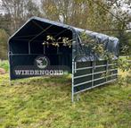 Flexibile schuilstal, paard, ezel, schaap.