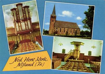 Ned. Herv. Kerk Nijland [Fr.] - 3 afb - 1985 gelopen beschikbaar voor biedingen