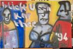 Spuitverf op doek, Herman Brood, Ophalen of Verzenden