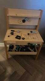 Houten speelwerkbank., Kinderen en Baby's, Speelgoed | Houten speelgoed, Ophalen, Zo goed als nieuw
