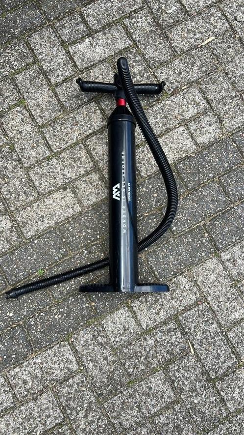 Aqua Marina Liquid Air V2 Double Action Handpomp, Watersport en Boten, Suppen, Zo goed als nieuw, SUP-accessoire, Ophalen of Verzenden