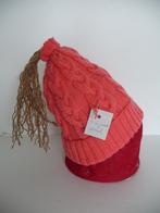 Hand gebreide paardenstaart muts., Hobby en Vrije tijd, Breien en Haken, Ophalen of Verzenden, Nieuw, Breien, Naald