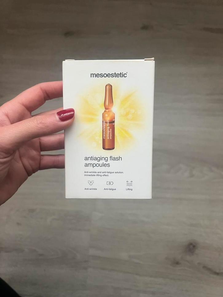 Mesoestetic - Antiaging flash ampules, Sieraden, Tassen en Uiterlijk, Uiterlijk | Gezichtsverzorging, Nieuw, Verzorging, Gehele gezicht