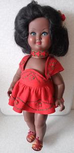 Antieke oude vintage loop pop, Verzamelen, Poppen, Ophalen of Verzenden, Zo goed als nieuw, Pop