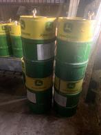 8 Lege John Deere Oliedrums 60L, Tuin en Terras, Vuurkorven, Ophalen, Gebruikt