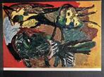 Kunst Karel Appel  Twee Vogels, Verzamelen, Ansichtkaarten | Themakaarten, Verzenden, 1980 tot heden, Ongelopen, Overige thema's