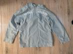 Mooie lichtgrijze trainingsjack van Le Coq Sportif. Maat 128, Le coq sportif, Meisje, Sport- of Zwemkleding, Ophalen of Verzenden