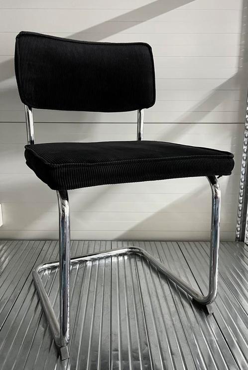 Zuiver eetkamer slede stoel, Huis en Inrichting, Stoelen, Gebruikt, Eén, Blauw, Ophalen