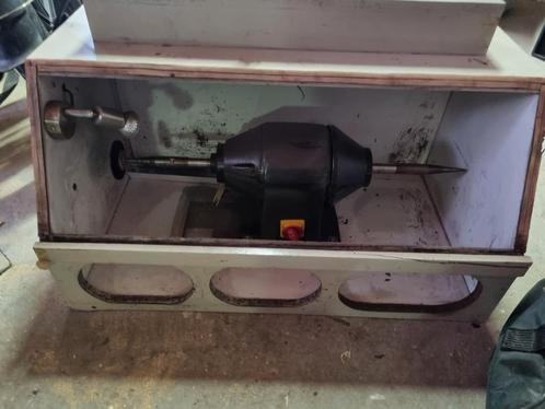 Polijstmachine+kast+licht, Doe-het-zelf en Verbouw, Gereedschap | Freesmachines, Zo goed als nieuw, Ophalen of Verzenden