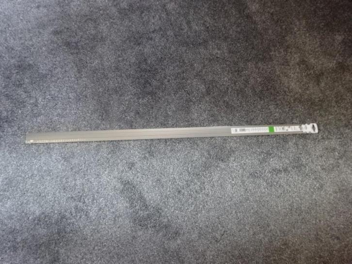 Overgangsprofiel 38 mm aluminium zelfklevend RVS 100 cm, Doe-het-zelf en Verbouw, Plinten en Afwerking, Nieuw, Plinten, Overige materialen