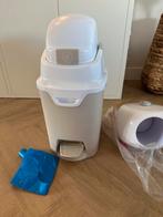 Diaperchamp ONE luieremmer met voetpedaal beige, Ophalen, Zo goed als nieuw