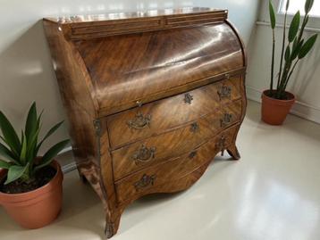 Antiek bureau - mahoniehouten cilinderbureau # 9373 beschikbaar voor biedingen