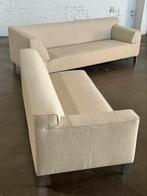Leolux Pode Insert | Beige Boucle (NIEUWSTAAT), Huis en Inrichting, Metaal, 250 tot 300 cm, Hoekbank, Ophalen of Verzenden