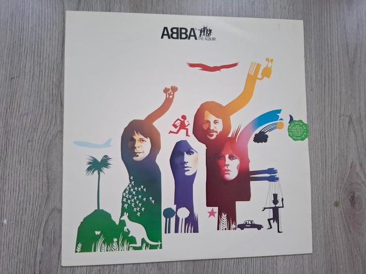LP ABBA – The Album. (1977), Cd's en Dvd's, Vinyl | Pop, 1960 tot 1980, 12 inch, Ophalen of Verzenden
